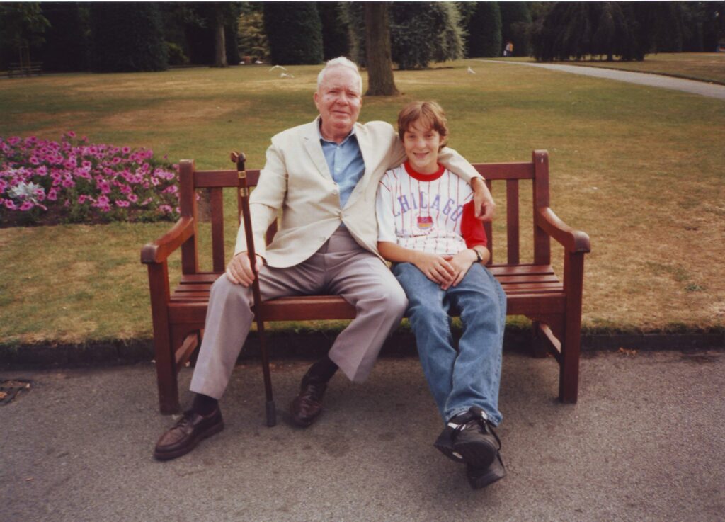 Grandad Jim and Robert